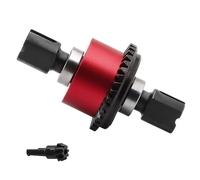 MetieFasia Differenziale per Auto RC in 1/8, Rapporto di Trasmissione 35+8T, Lega di Alluminio, Accessori per Prestazioni, Cambio Differenziale, Rosso