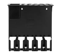 MetieFasia Supporto Elettrico per Capelli, Portaspazzole, Portaspazzole per Capelli, Organizer Elettrico per Stazione Da Barbiere per Salone