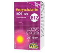 METILCOBALAMINA 1000mcg - 210 Compresse - METIL B12 - VITAMINA B-12