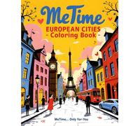 MeTime European Cities Coloring Book