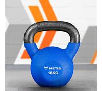 METIS Kettlebell in Neoprene | 4 kg-28 kg | Allenamento A Casa e Palestra (16 kg)