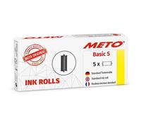 METO 9505909 Rullo inchiostro per prezzatrice Nero