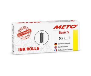METO 9505909 Rullo inchiostro per prezzatrice Nero