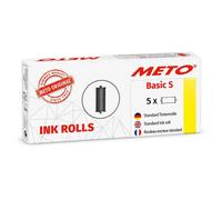 METO 9505909 Rullo inchiostro per prezzatrice Numero righe di stampa: 1 Nero