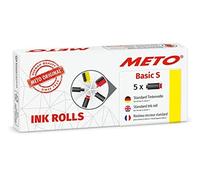 METO 9505909 - Rullo d'inchiostro, Basic S, 5 pezzi