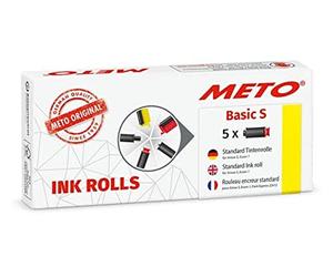 Meto rotoli prezzatrice per Basic S/Arrow S (5 pezzi, nero)