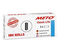 METO 30007715 - Rullo d'inchiostro, Classic L/XL, 2 pezzi