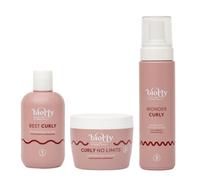 METODO CURLY BIO KIT VOLUME; per capelli ricci e mossi, include shampoo Best Curly, maschera Curly no limits, mousse Wonder curly, CERTICATA BIO - 250 ml