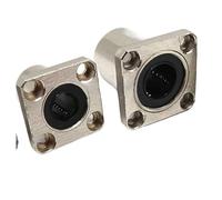 Metodo di cuscinetto lineare galvanico antiruggine blu LMK6 8 50UU(2PCS,LMK40UU)