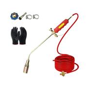 Metodo di protezione, bruciatore a propano, bruciatore per erbacce, torcia a propano, bruciatore per erbacce, ad alta potenza da 1.900.000 Btu, portatile, per diserbare la neve e sciogliere la neve