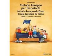 Metodo Europeo per Pianoforte 1 - Italiano Spagnolo Portoghese - Fritz Emonts
