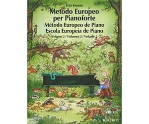 Metodo Europeo per Pianoforte 2 - Italiano Spagnolo Portoghese - Fritz Emonts