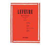 METODO PER CLARINETTO VOLUME 2 LIBRO DIDATTICO TECNICA AVANZATA LEFEVRE