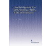 Metodo per l'identificazione dei composti organici puri mediante una procedura analitica sistematica basata sulle proprietà fisiche e sulle reazioni chimiche: V.3