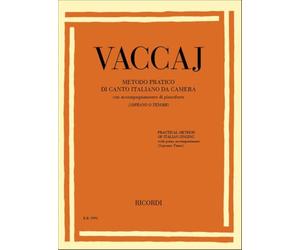 Metodo Pratico Canto Italiano da Camera Nicola Vaccaj | Lezioni Progressive Soprano Tenore Pianoforte | Metodo Vocale Classico Studenti Insegnanti Canto Lirico Conservatorio Bel Canto Tecnica Vocale