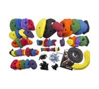 Metolius Mega Pack 60 - prese per arrampicata Multicolor unisex