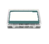 metric bolt kit, Kit assortimento di bulloni e dadi M4 M5 M6 da 720 pezzi, 1640 pezzi, in acciaio inossidabile 304 (18-8), viti esagonali, dadi e rondelle,for diy(M4 M5 M6 (1640PCS))