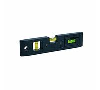 Metrica 33001 Pocket Level Livella Tascabile in ABS, 3 Fiale Base Magnetica, 210 mm