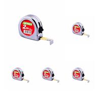 Metrica 38182 Flessometri a Rotella (Confezione da 5)