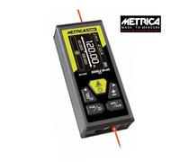 METRICA DISTANZIOMETRO LASER MISURATORE METRO DOUBLE 60+60 ALU 61662
