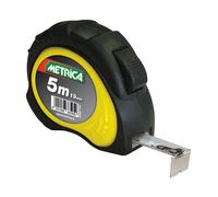 Metrica flessometro autobloccante gommato 19 mm x 5 m