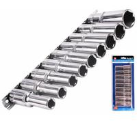 Metrica Profonda Presa Set / Lunghe Bussole su Barra 1.3cm Drive 10-22mm 01541
