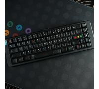 Metrickeys Retro Dark Lights Keycap, Cherry Profile PBT Keycaps per tastiera meccanica personalizzata (traslucido)