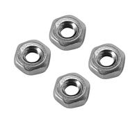 Metrico M2 Dadi Esagonali 304 Acciaio Inox Chiusura DIN934 100pcs per Bolt L2X2)