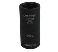 Metrico MM Ruota Mozzo Lug Dado Tappo Flip Impact Socket Remover 1/2" Unità