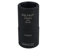 Metrico MM Ruota Mozzo Lug Dado Tappo Flip Impact Socket Remover 1/2" Unità