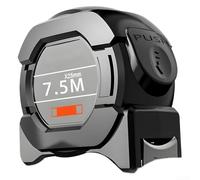 Metro a nastro autobloccante migliorato con fluorescenza per un'acquisizione affidabile delle dimensioni durante l'installazione notturna, layout elettrico di sgrossatura o HVAC (7,5 m)