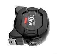 Metro a nastro autobloccante migliorato con fluorescenza per un'acquisizione affidabile delle dimensioni durante l'installazione notturna, layout elettrico Rough-in o HVAC (10 m)