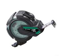 Metro a nastro compatto portatile realizzato in robusto ABS e acciaio inossidabile con marcature chiare per letture accurate sui siti di lavoro, incluso gancio a punto zero, opzione 5 m x 25 mm