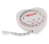 GIMA Metro a nastro con regolo calcolatore IMC (Indice di Massa Corporea) o BMI