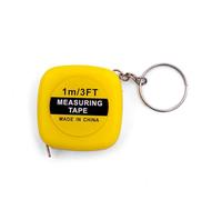 Metro a nastro di piccole dimensioni a ritrazione automatica 1 m Dimensioni tascabili portatili per la misurazione dell'abbigliamento Nastro di misurazione a doppia scala per le misurazioni del