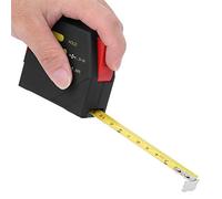 Metro a Nastro Digitale, 5m Nastro Digitale Elettronico con Display LCD, Metro a Nastro Elettronico in Acciaio Strumento di Misurazione per la Lavorazione del Legno (Batteria Inclusa)