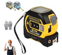 Metro A Nastro Digitale, Versione Aggiornata Del Righello Almighty Ruler, Metro A Nastro 3 In 1, Nuovo 2026, Metros A Nastros Digitale Con Archiviazione Dati (Giallo, 60 cm)