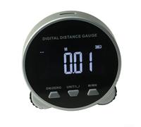 Metro a nastro elettronico con schermo LCD e batteria ricaricabile per rilevamento linea retta e curva fino a 3199 metri in bianco e nero
