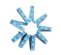 Metro a nastro flessibile da 152 cm con indicatori metrici reali trasparenti per sartoria sartoria uso domestico contro lo sbiadimento sarta King PVC