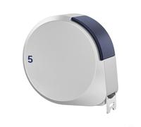 Metro a nastro in acciaio ad alta precisione, portatile, impermeabile, con custodia autobloccante, per progetti di edilizia domestica e attività di officina (5 m x 19 mm)