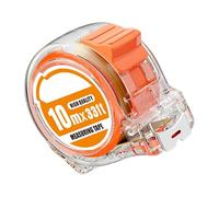 Metro a Nastro in Acciaio Inossidabile Con Alloggiamento Trasparente 300/500/750/1000 Cm Scelte Lunghezza Pollici Centimetri Design a Doppia Strumento Misurazione Della Custodia Del PC