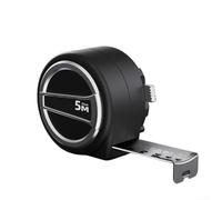 Metro a nastro in acciaio inox con sistema di blocco sicuro per un'estensione stabile in spazi elevati o ristretti (5 m)