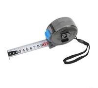 Metro a nastro in acciaio trasparente con scale accurate, nastro in acciaio al carbonio temprato e custodia in policarbonato resistente agli urti per un uso a lungo termine (5 m, 25 mm)