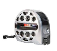 Metro a nastro metrico robusto in acciaio inossidabile con architettura cava e lama a doppia scala per applicazioni commerciali (5 m25)