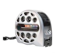 Metro a nastro metrico robusto in acciaio inossidabile con architettura cava e lama a doppia scala per applicazioni commerciali (7,5 m25)