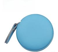 Metro a nastro morbido per il corpo, nastro da cucito in pelle con doppia scala 150 cm, righello tascabile portatile per sartoria, artigianato e sartoria, misura compatta per la casa (blu)