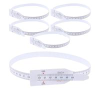 Metro a nastro per la circonferenza della testa per pediatria, in plastica, riutilizzabile, non elastico, con inserto terminale (56 cm)