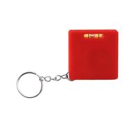 Metro a nastro piccolo in ABS resistente, include livelle a bolla, lunghezza 1 metro, portachiavi di dimensioni molto piccole, nastro in acciaio a ritrazione automatica