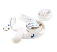 Metro a nastro professionale per circonferenza del torace del cavallo, 2,5 m, in PVC verde, in fibra di vetro, tabella di conversione del peso integrata per la gestione veterinaria e del bestiame a