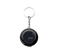 Metro A Nastro Retrattile 1.5M misura righello retrattile centimetro pollice rotolo di nastro mini portachiavi su strumento misurazione portatile for cucire(1.5M-Black)